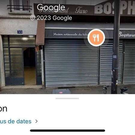 Studio Au Pied Du Metro Ligne 9 باريس